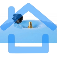 Гидроаккумулятор вертикальный ВП 50 к, комбинированный фланец