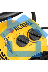 Тепловая пушка Denzel SFH-5000, 230 В, 400 м3/ч, 3 реж. вентилятор, 3000/4500 Вт