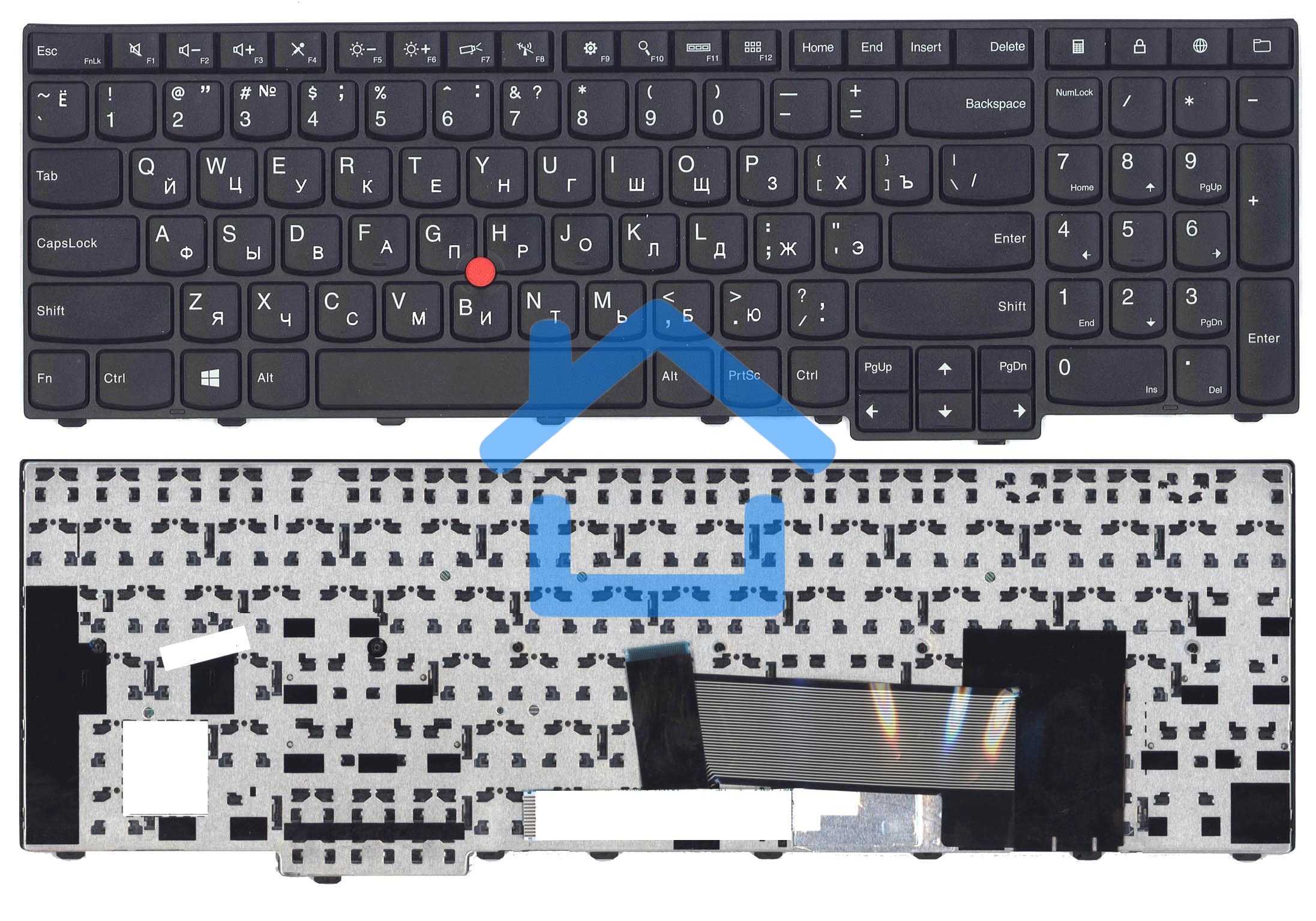 Клавиатура для ноутбука Lenovo ThinkPad Edge E531 L540 черная