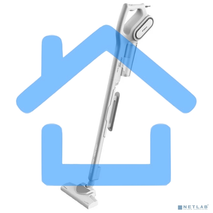 Пылесос вертикальный Deerma DX700 белый, питание от сети, 170 Вт, уборка сухая, пылесборник 0.8 л