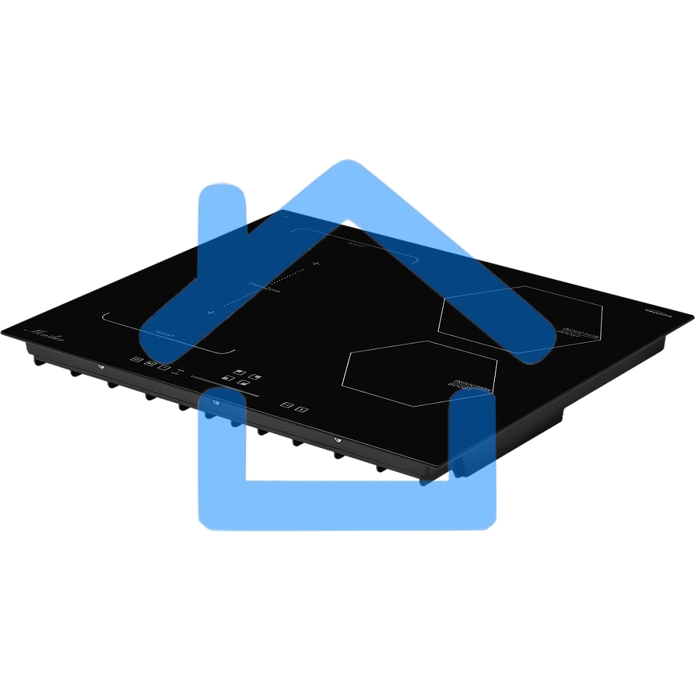 Индукционная варочная панель MONSHER MHI 6016, индукция, инвертер, 60 см, 9 уровней мощности, бустер, Stop and Go, автоматическое отключение, таймер, индикатор остаточного тепла, сенсорное/слайдерное управление, черный