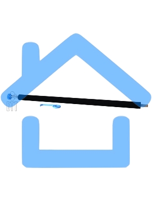 Вал переноса заряда (коротрон) HP LJ 5200/M5025/M5035 (RM1-2485/Q7829-67928) OEM