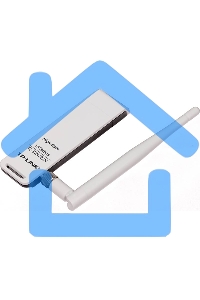 Адаптер TP-Link SOHO TL-WN722N 150Mbps High Gain Wireless N USB Adapter with Cradle, 1T1R, 2.4GHz, 802.11n/g/b, 1 detachable antenna