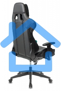 Кресло игровое Бюрократ VIKING 5 AERO BLACK EDITION черный искусственная кожа