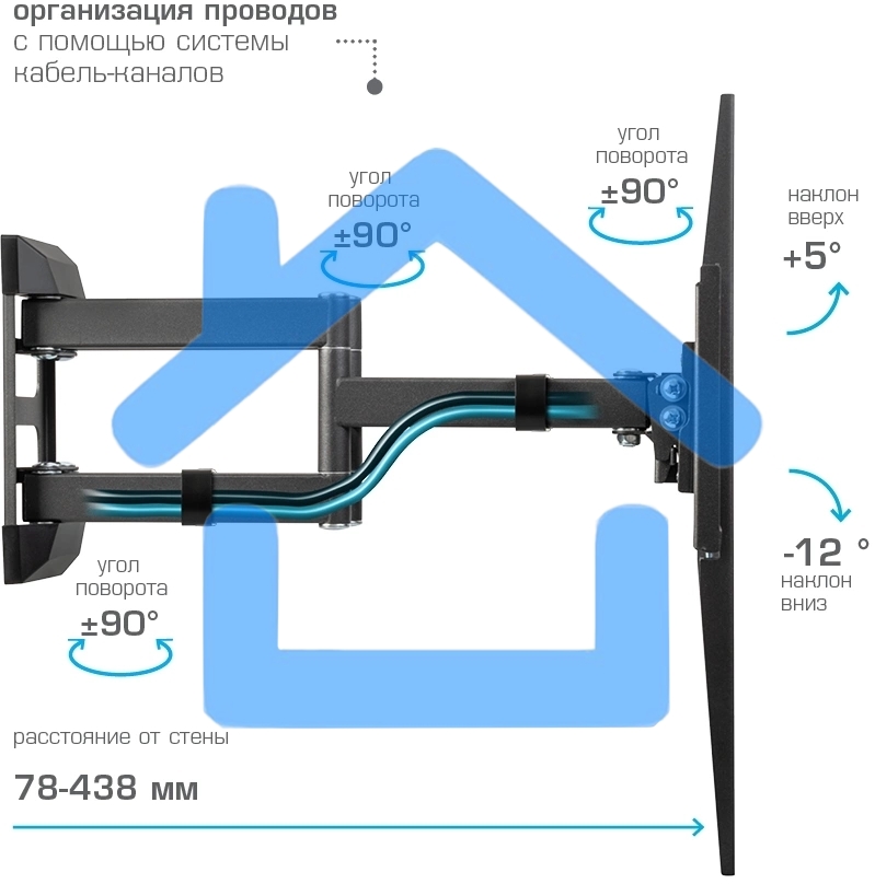 Кронштейн для телевизора Kromax CORBEL-11, 32