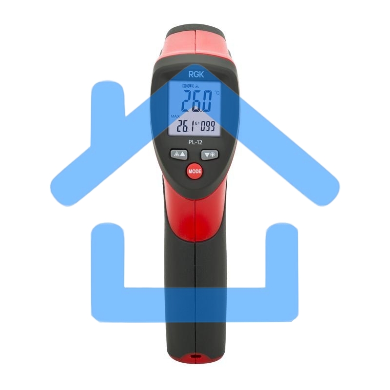 Пирометр (термодетектор) RGK PL-12 -50°C+550°C излучательная способность0.1~1.0 точность±1.0%.