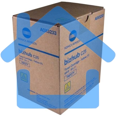 Картридж лазерный Konica-Minolta bizhub C25 желтый TNP-27Y