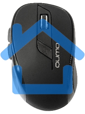 Мышь беспроводная Qumo Office Line M63 серый, 1600 dpi, радиоканал, USB, кнопки - 6