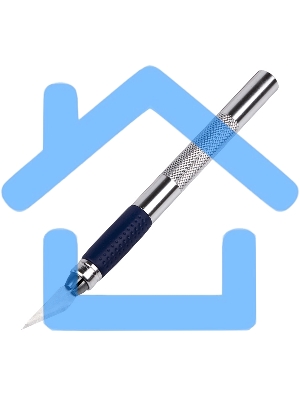 Нож с перовым лезвием (скальпель) Rexant