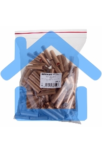 Гильза ГМ 35-10 (35 мм² - Ø 10 мм) (в упак. 5 шт.) Rexant