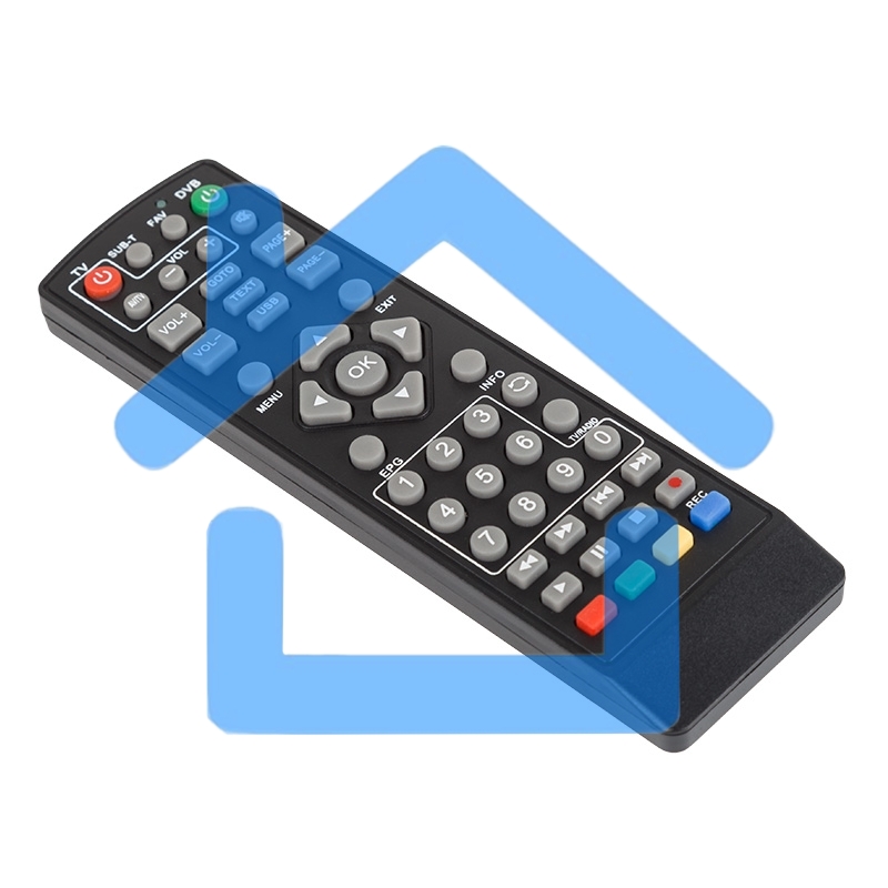 Пульт универсальный Rexant для DVB-T2 с функцией управления телевизором (RX-DVB-014)