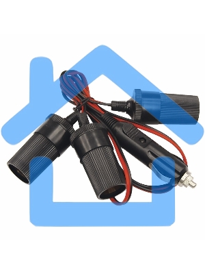 Разветвитель автоприкуривателя 3 гнезда шнур Rexant