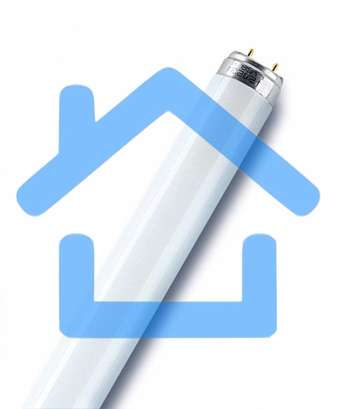 Лампа люминесцентная L 18W/76 NATURA DE LUXE 18Вт T8 3500К G13 OSRAM 4050300010519