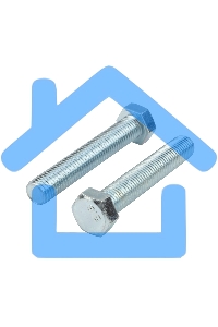 Болт шестигранный KRANZ DIN 933, 16х90, пакет (10 шт./уп.)