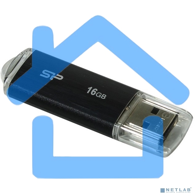 Флешка USB R/W 16Gb Ultima U02 SP016GbUF2U02V1K USB2.0 черный