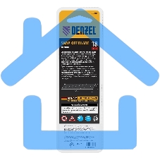 Лезвия Denzel 18 мм, сталь SK5 - 0,6 мм, усиленные, 5 штук