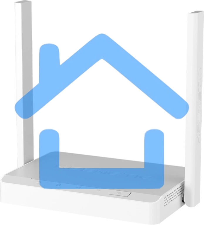 Интернет-центр Keenetic Extra (KN-1714) с Mesh Wi-Fi 5 AC1200, 4-портовым Smart-коммутатором и портом USB
