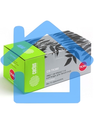 Картридж лазерный Cactus CS-TK360 черный (20000 стр.) для Kyocera Mita FS 4020/4020DN