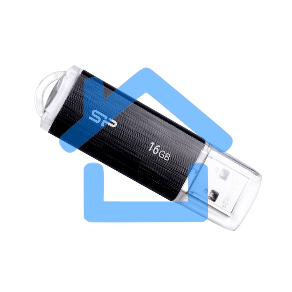Флешка USB R/W 16Gb Ultima U02 SP016GbUF2U02V1K USB2.0 черный
