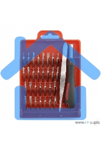 Монтажный инcтрумент Cablexpert TK-SD-06 Отвертка с набором бит (32 предмета) 