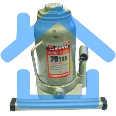 Домкрат Matrix бутылочный 20т h подъема 242–452мм