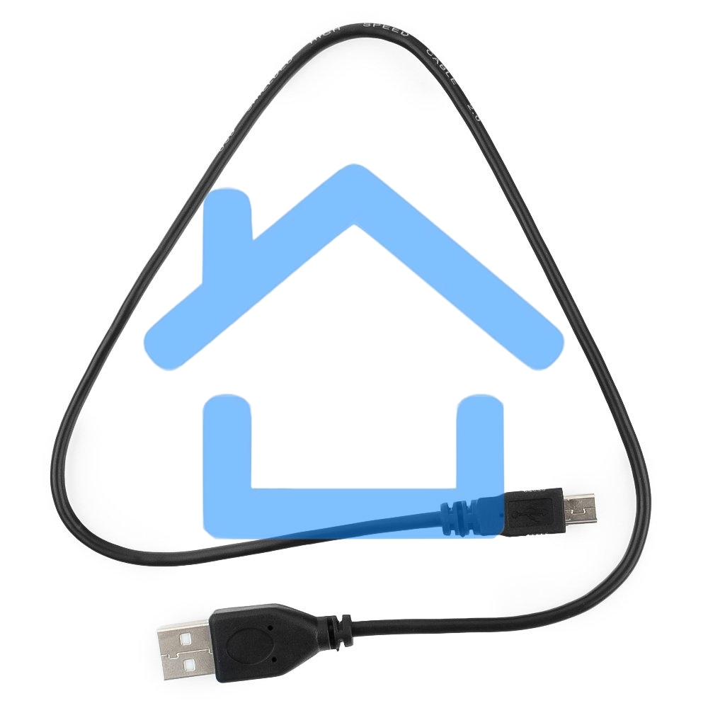 Кабель Гарнизон Кабель USB 2.0, AM/miniBM 5P, 0.5м, пакет (GCC-USB2-AM5P-0.5M)