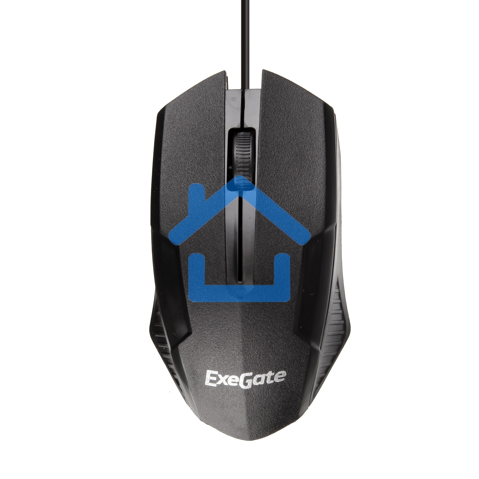 Мышь проводная ExeGate Professional Standard SH-9025L2 черный, 1000 dpi, USB, кнопки - 3