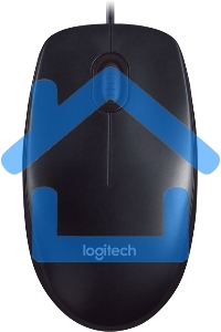 Мышь проводная Logitech M90 черный/серый, 1000 dpi, USB, кнопки - 3