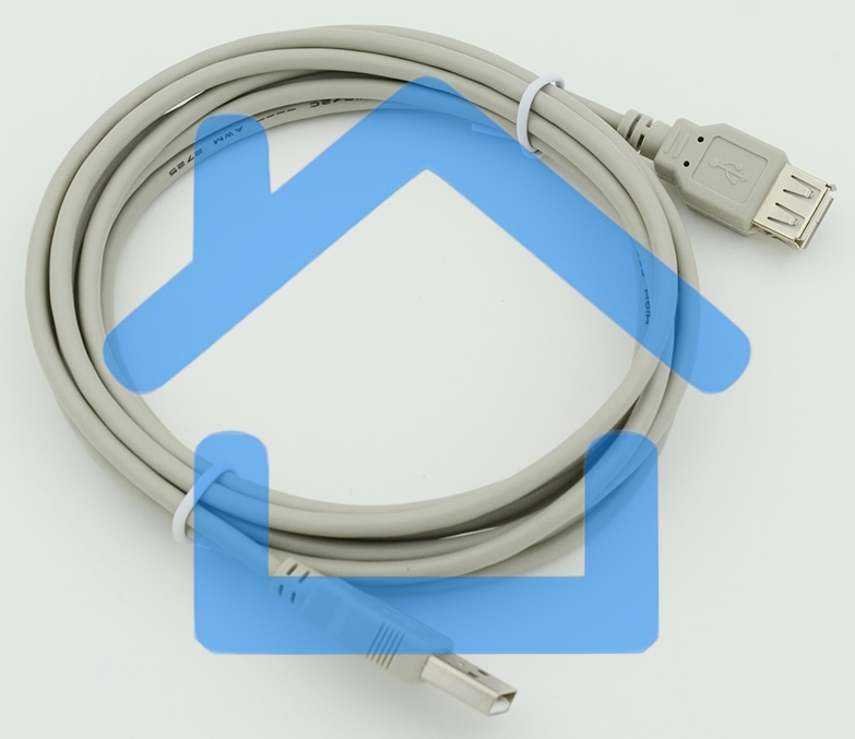 Кабель USB 2.0 Am-Af удлинитель 3м