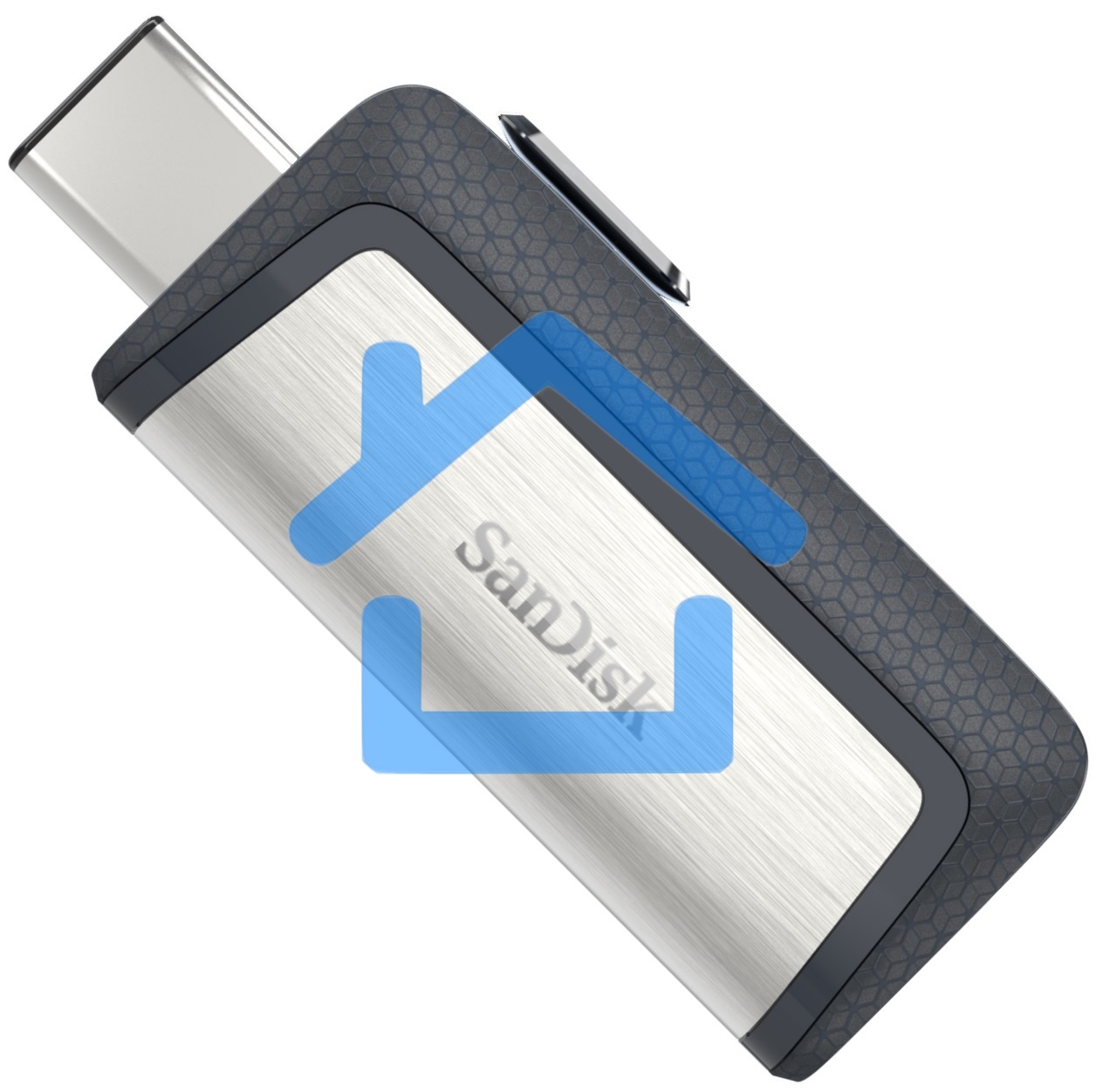 Флешка USB R/W 256Gb SanDisk Ultra Dual Drive, USB 3.0 - USB Type-C