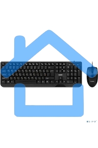 Комплект клавиатура + мышь SVEN KB-S330C черный (104+12Fn)+3кл, 1200DPI)