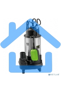 Фекальный насос Сибртех СФН750, 750 Вт, напор 16 м, 22000 л/ч 99803