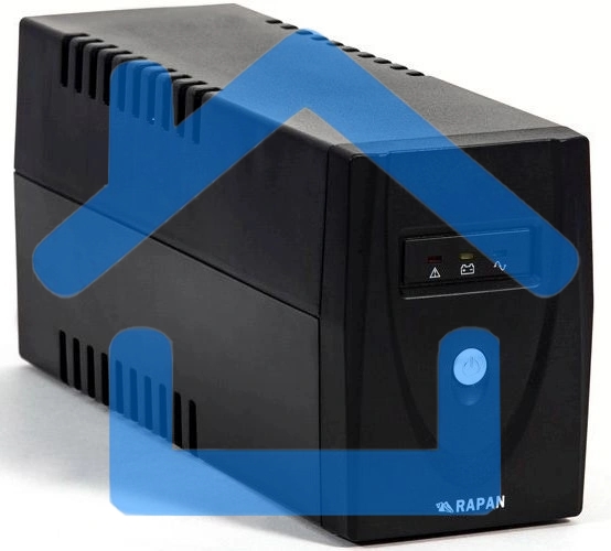 Источник бесперебойного питания RAPAN-UPS 800 220 В 800В.А/480Вт меандр с АКБ 7А.ч интерактивный Бастион 738