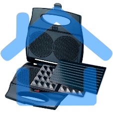 Вафельница Centek CT-1450 (венские вафли, гриль, вафли для мороженного)