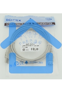 Кабель USB 2.0 Am-Af удлинитель 3м