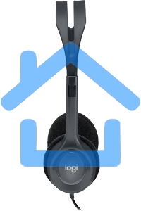 Гарнитура Logitech Headset H111 Stereo grey (981-000594/981-000593/981-000588)