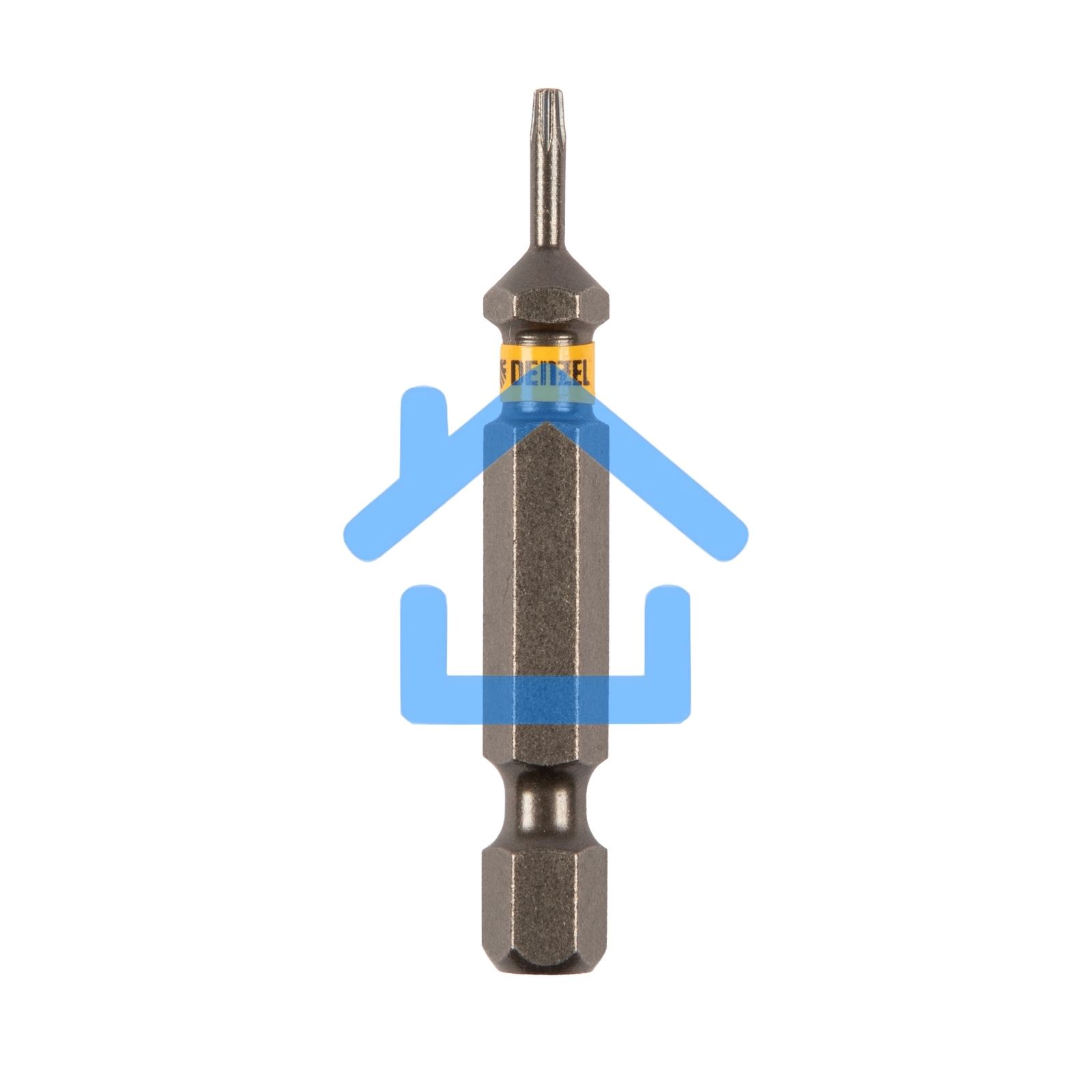Набор бит TORX 6х50, сталь S2, шестигранный профиль, 10 шт. Denzel