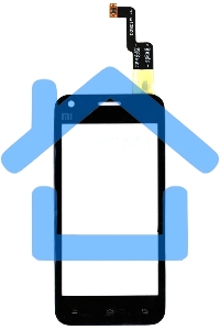 Сенсорное стекло (тачскрин) для Xiaomi Mi 1S, черное
