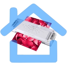 Ламинатор Heleos ЛМА4М белый/серый A4 (60-125мкм) 35см/мин (2вал.) хол.лам. лам.фото