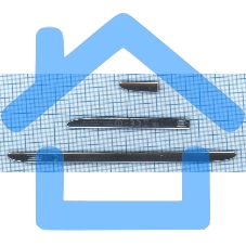 Боковые рамки (комплект 3 штуки) для Acer Iconia Tab A700/A701 сербристые