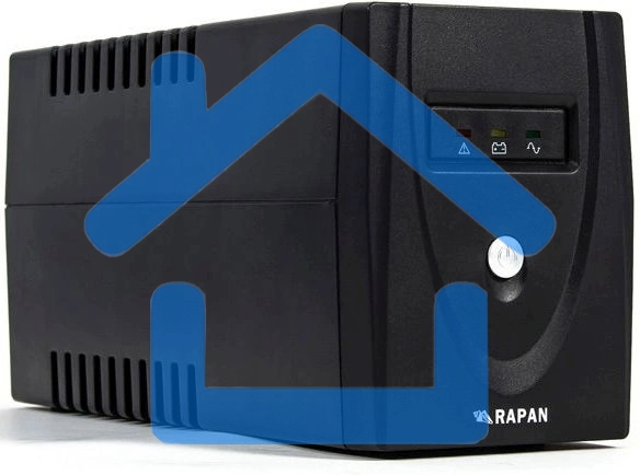 Источник бесперебойного питания RAPAN-UPS 800 220 В 800В.А/480Вт меандр с АКБ 7А.ч интерактивный Бастион 738