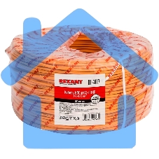 Кабель огнестойкий Rexant КПСнг(А)-FRHF 1x2x0,75 мм², бухта 200 м