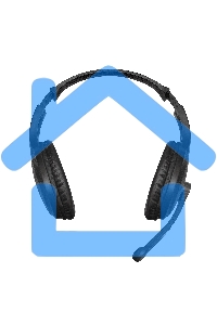 Стереогарнитура ExeGate EX289748RUS Office HS-102S (3,5мм Jack интерфейс, длина кабеля 1,5м)