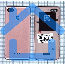 Задняя крышка для Xiaomi Redmi 6 розовая