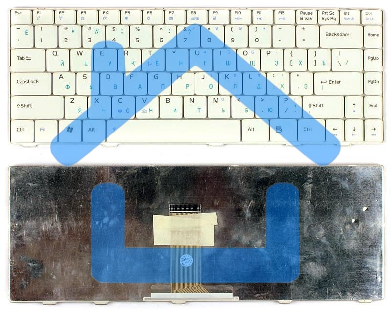 Клавиатура для ноутбука Asus F80 F80S F80CR F80Q F80L белый