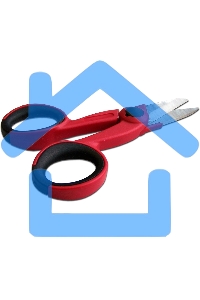 Ножницы по кевлару Lanmaster LAN-FT-CUT/KVL, синий/оранжевый