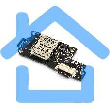 Шлейф с разъемом зарядки для Xiaomi Redmi Note 12 Pro Plus