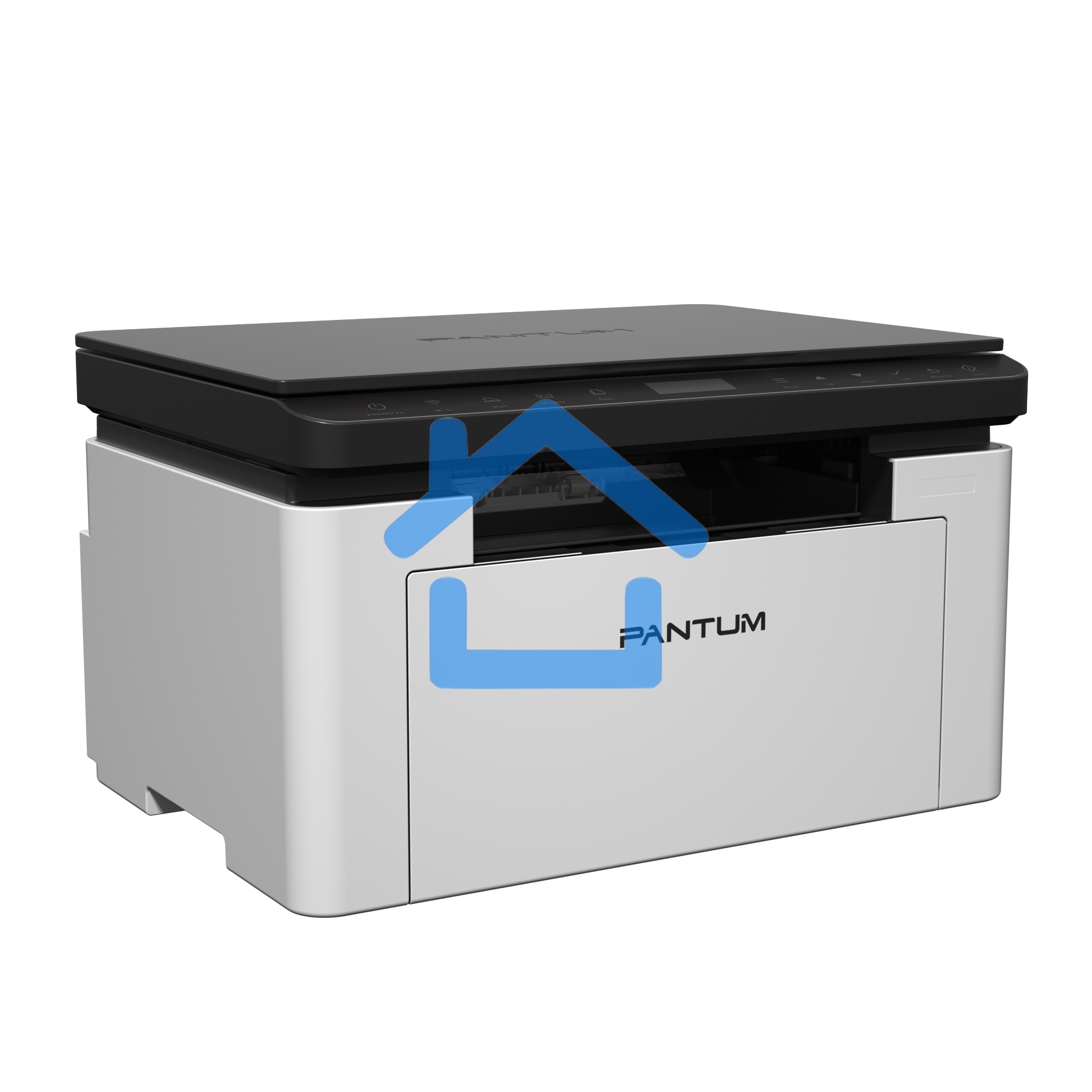 МФУ лазерное Pantum BM1800W (ЧБ, А4, C/P/S, 18 стр/мин, 600x600 dpi, 256Мб RAM, лоток 150 стр, USB, Wi-Fi)