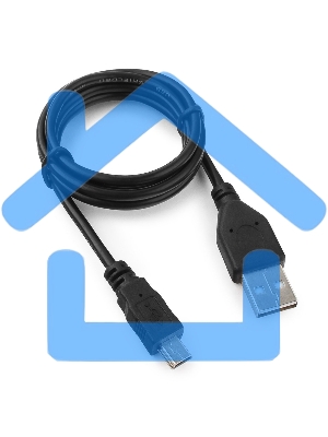 Кабель USB 2.0 Гарнизон GCC-USB2-AM5P-1M, AM/miniBM 5P, 1м, пакет