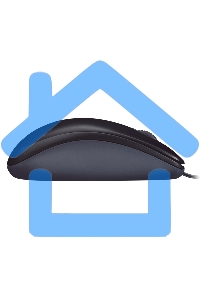 Мышь проводная Logitech M90 черный/серый, 1000 dpi, USB, кнопки - 3